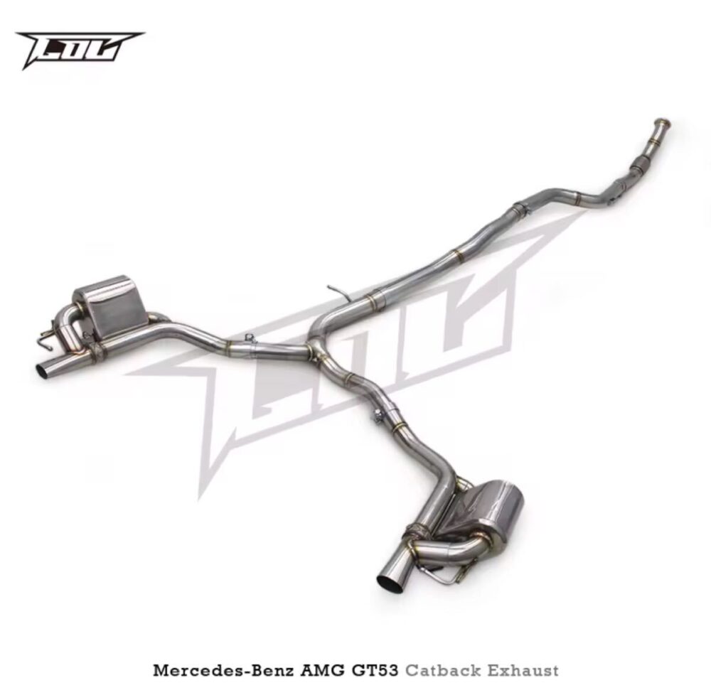 ★C.O.C★ チタン X290 GT53 可変バルブ スーパースポーツ マフラー AMG 4ドアクーペ メルセデス ベンツ