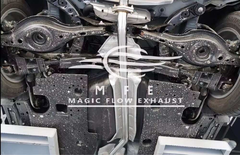 ★MFE★ マツダ6 アテンザ 可変バルブ マフラー エキゾースト 中間 パイプ ミッド ディフューザー リアピース ダウンパイプ GJ 20S