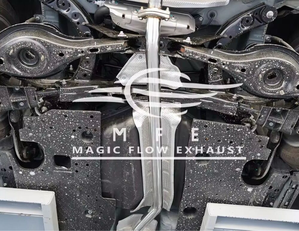 ★MFE★ マツダ6 アテンザ 可変バルブ マフラー エキゾースト 中間 パイプ ミッド ディフューザー リアピース ダウンパイプ GJ 20S