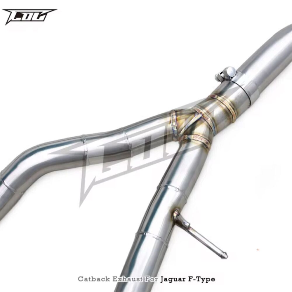 ★C.O.C★ Fタイプ 2.0 可変バルブ ハイパフォーマンスエキゾースト マフラー パイプ 中間 f-type 2.0 R P300 ジャガー jaguar リアピース