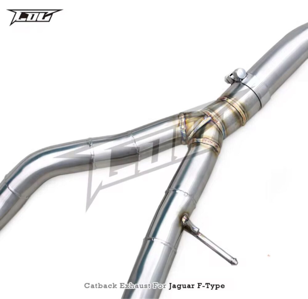 ★C.O.C★ Fタイプ 2.0 可変バルブ ハイパフォーマンスエキゾースト マフラー パイプ 中間 f-type 2.0 R P300 ジャガー jaguar リアピース