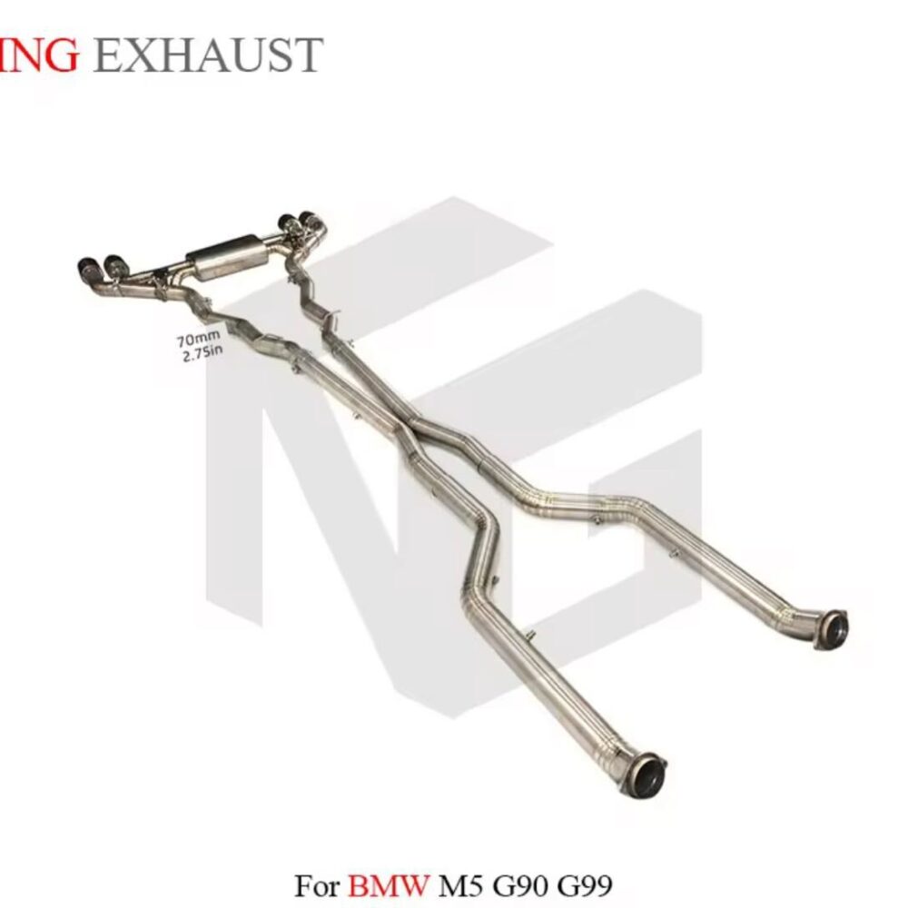 ★ING★ BMW M5 G90 G99 可変バルブ マフラー エキゾースト BMW 可変マフラー ミッドパイプ ツーリング