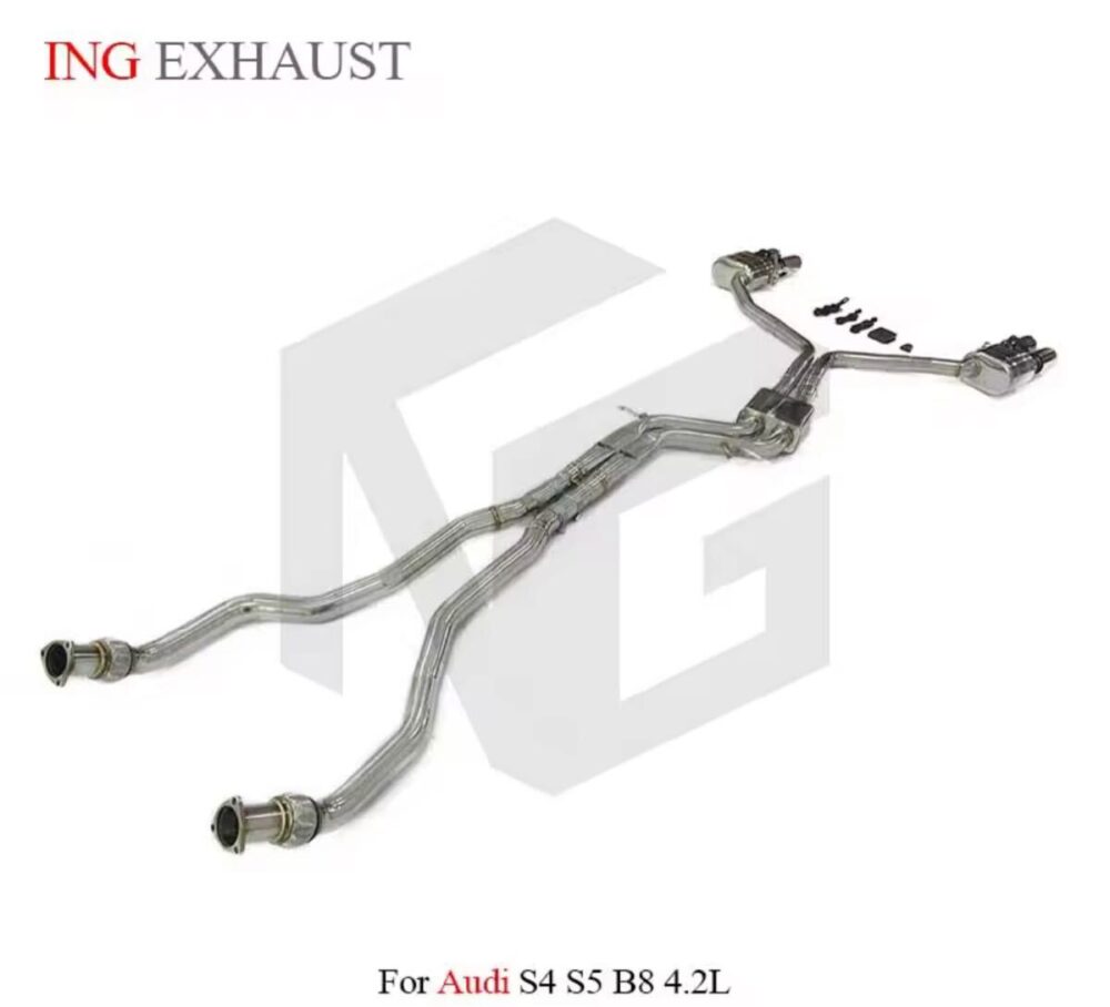 ★ING★ S4 S5 B8 可変バルブ マフラー エキゾースト アウディ audi 可変マフラー 4.2