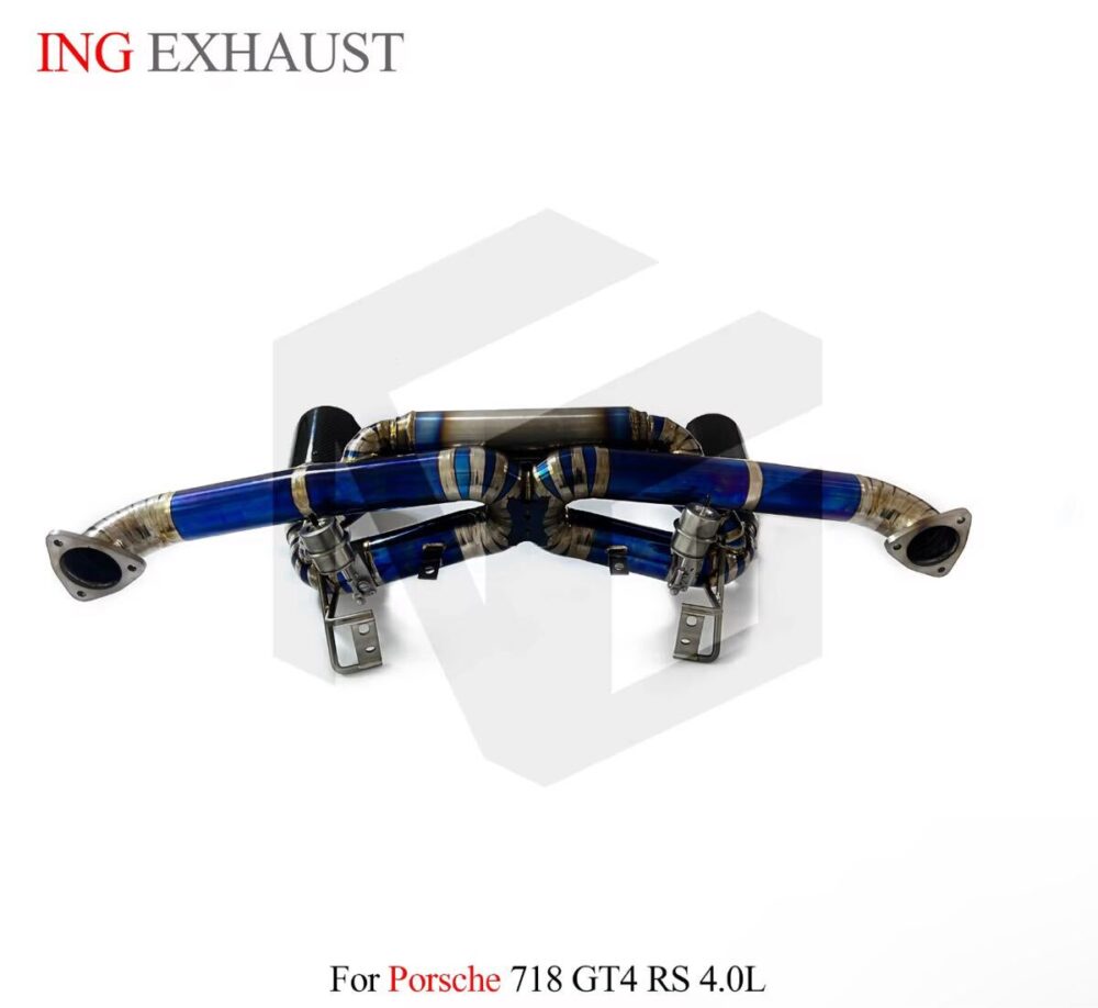 84699db19a73f75_1200_1102-1.jpg ★ING★ チタン 718 ケイマン GT4 GTS RS 可変バルブ マフラー エキゾースト 4.0 ポルシェ PORSCHE cayman ブルー