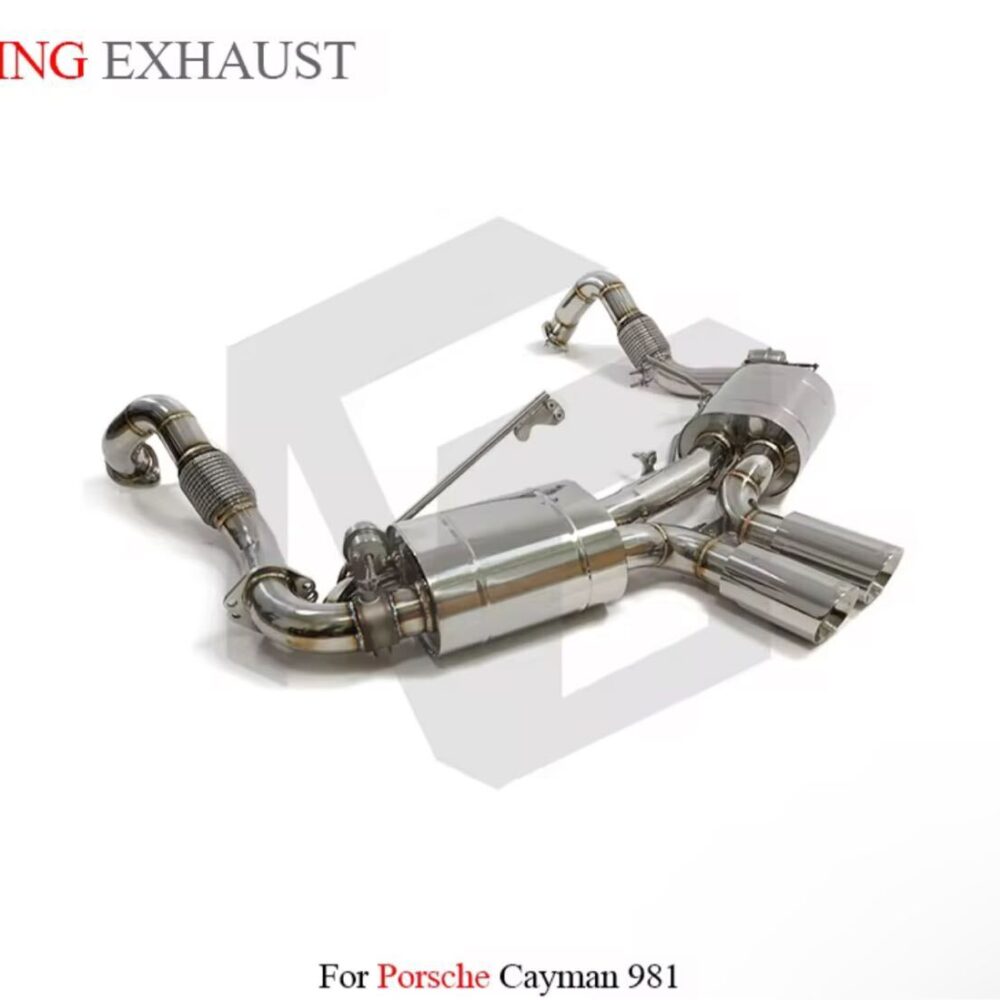 ★ING★ 981 ケイマン ボクスター 可変バルブ マフラー エキゾースト ポルシェ PORSCHE S 2.7 3.4 後期