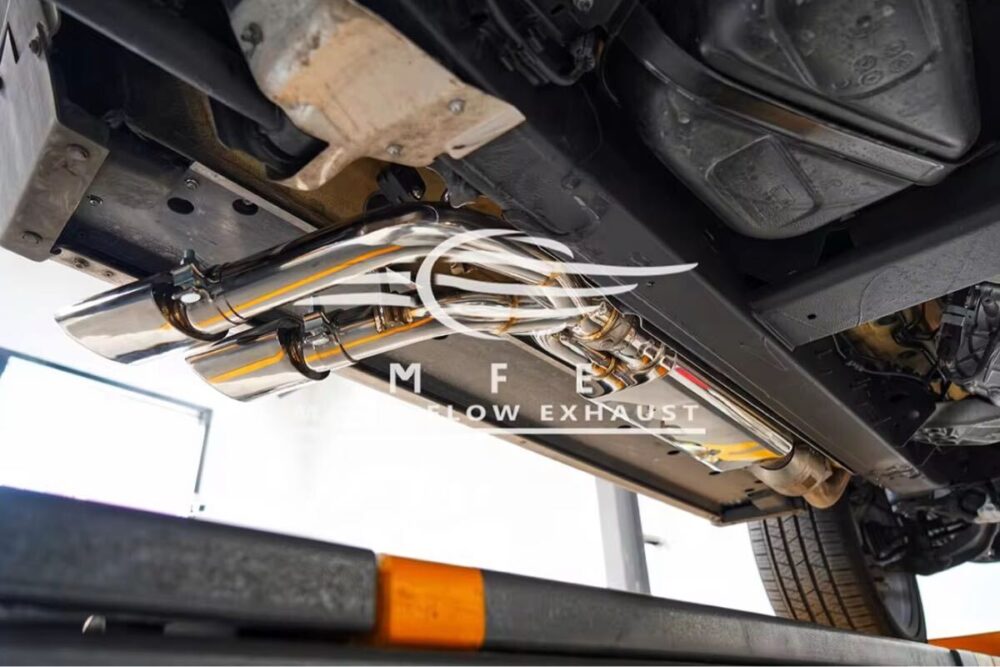 ★MFE★ W463A W464 G550 可変バルブ マフラー エキゾースト 中間 パイプ ディフューザー リアピース ダウンパイプ 可変マフラー