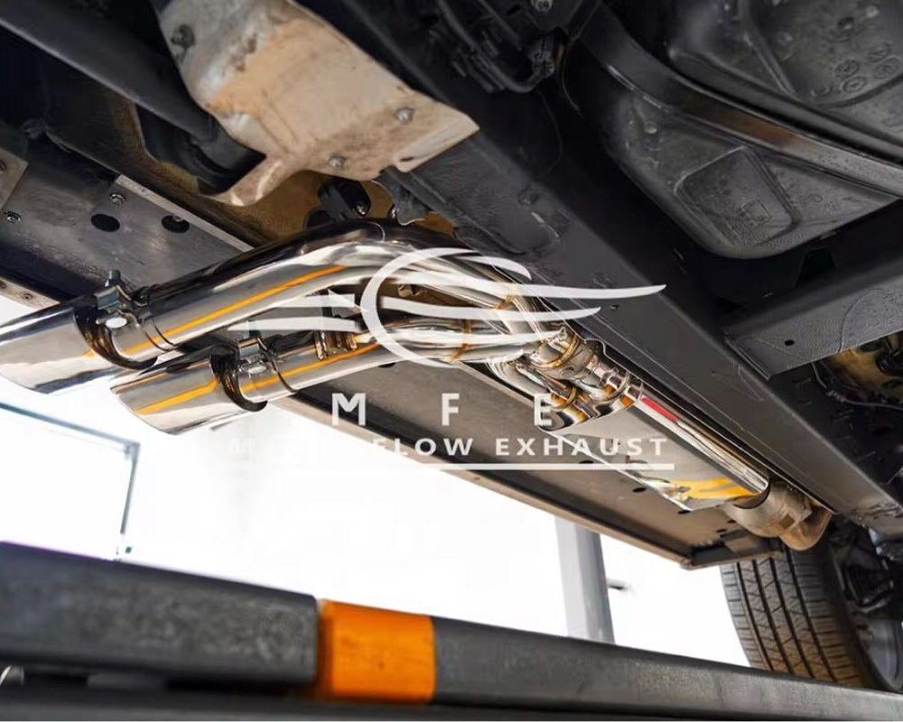 ★MFE★ W463A W464 G550 可変バルブ マフラー エキゾースト 中間 パイプ ディフューザー リアピース ダウンパイプ 可変マフラー