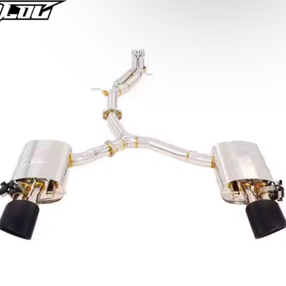 ★C.O.C★ RS4 RS5 可変バルブ スーパースポーツ マフラー Sライン ルックリモコン アウディ B9 B9.5