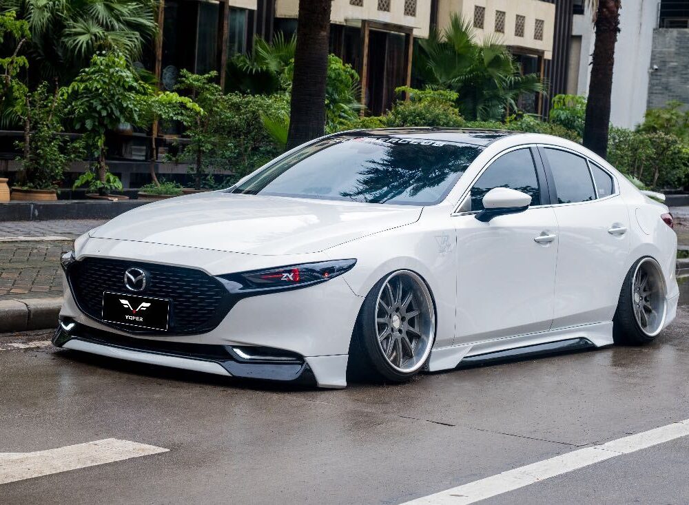 ★YOFER★ マツダ マツダ3 BP系 セダン ボディキット ディフューザー バンパー マフラー リップ スポイラー グリル mazda3