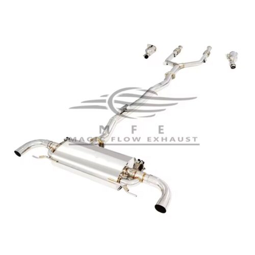 ★MFE★ X253 C253 GLC43 可変バルブ マフラー エキゾースト 中間 パイプ ディフューザー リアピース ダウンパイプ 可変マフラー