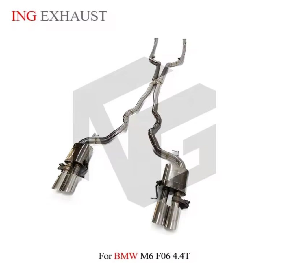 ★ING★ BMW M6 F06 可変バルブ マフラー エキゾースト BMW 可変マフラー ミッドパイプ