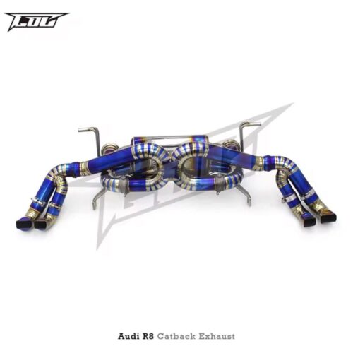 ★C.O.C★ チタン アウディ R8 V10 2016- 可変バルブ マフラー 中間 パイプ センターパイプ Audi ミッドパイプ