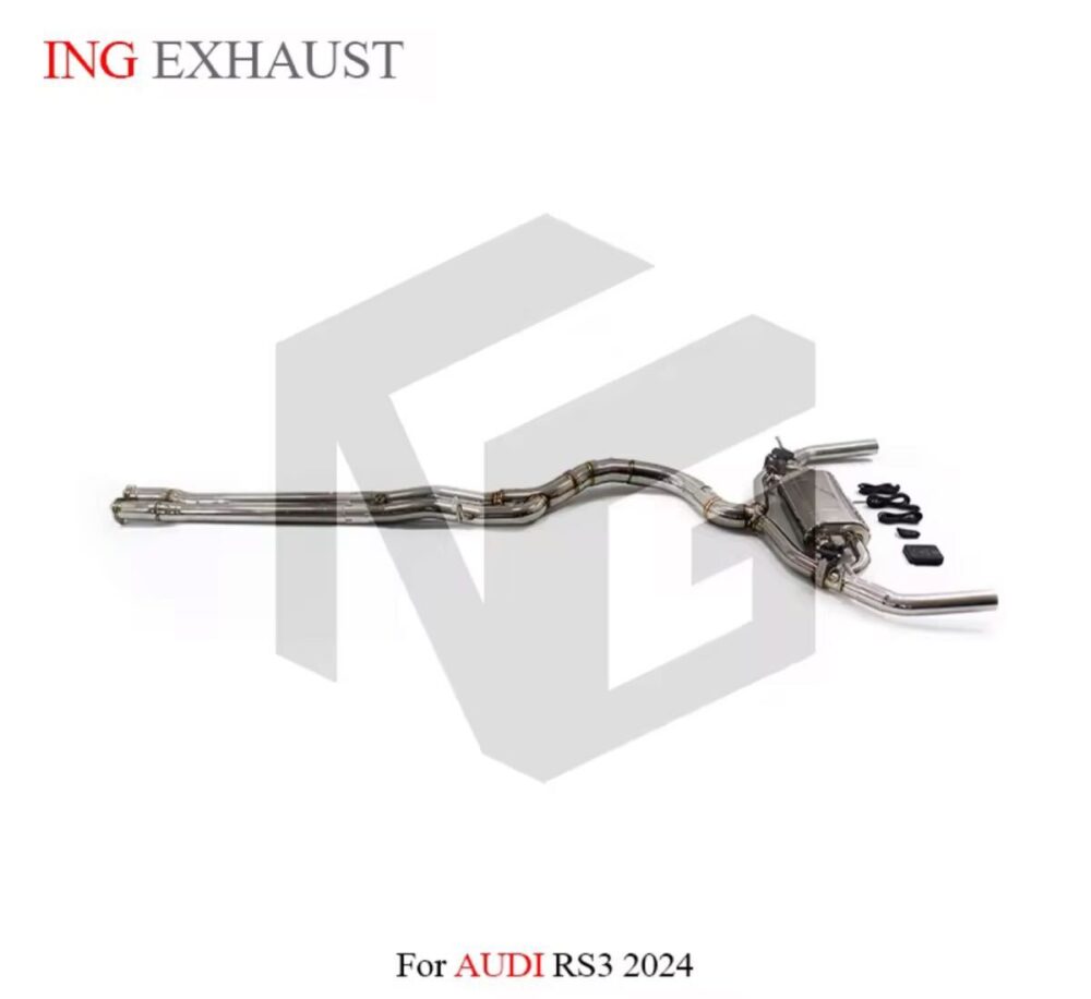 ★ING★ RS3 チタン 可変バルブ マフラー エキゾースト アウディ audi 8Y 8V