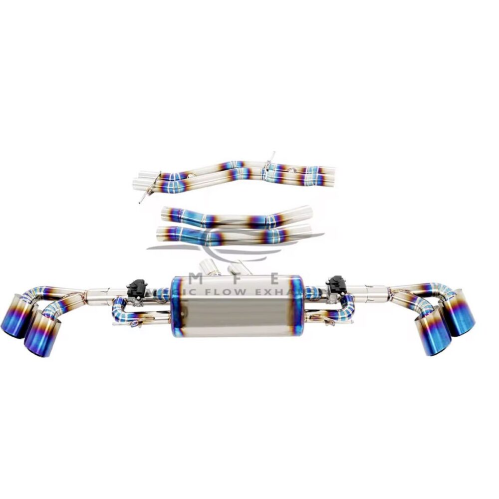 ★MFE★ ランボルギーニ ウルス 可変バルブ マフラー エキゾースト 中間 パイプ ミッド リアピース ダウンパイプ ②
