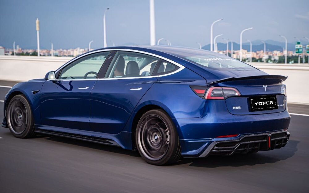 88699ebba4eaf77_1170_733.jpg ★YOFER★ テスラ モデル3 ボディキット ディフューザー バンパー マフラー リップ スポイラー グリル tesla model3