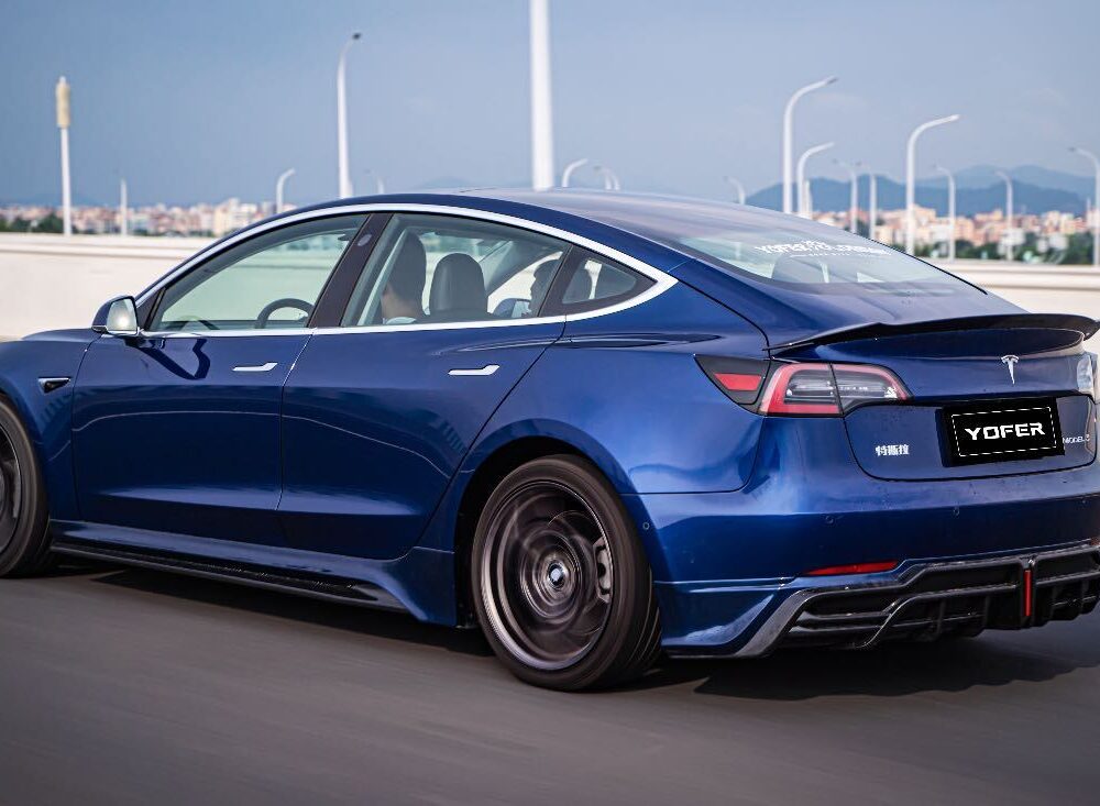 88699ebba4eaf77_1170_733.jpg ★YOFER★ テスラ モデル3 ボディキット ディフューザー バンパー マフラー リップ スポイラー グリル tesla model3