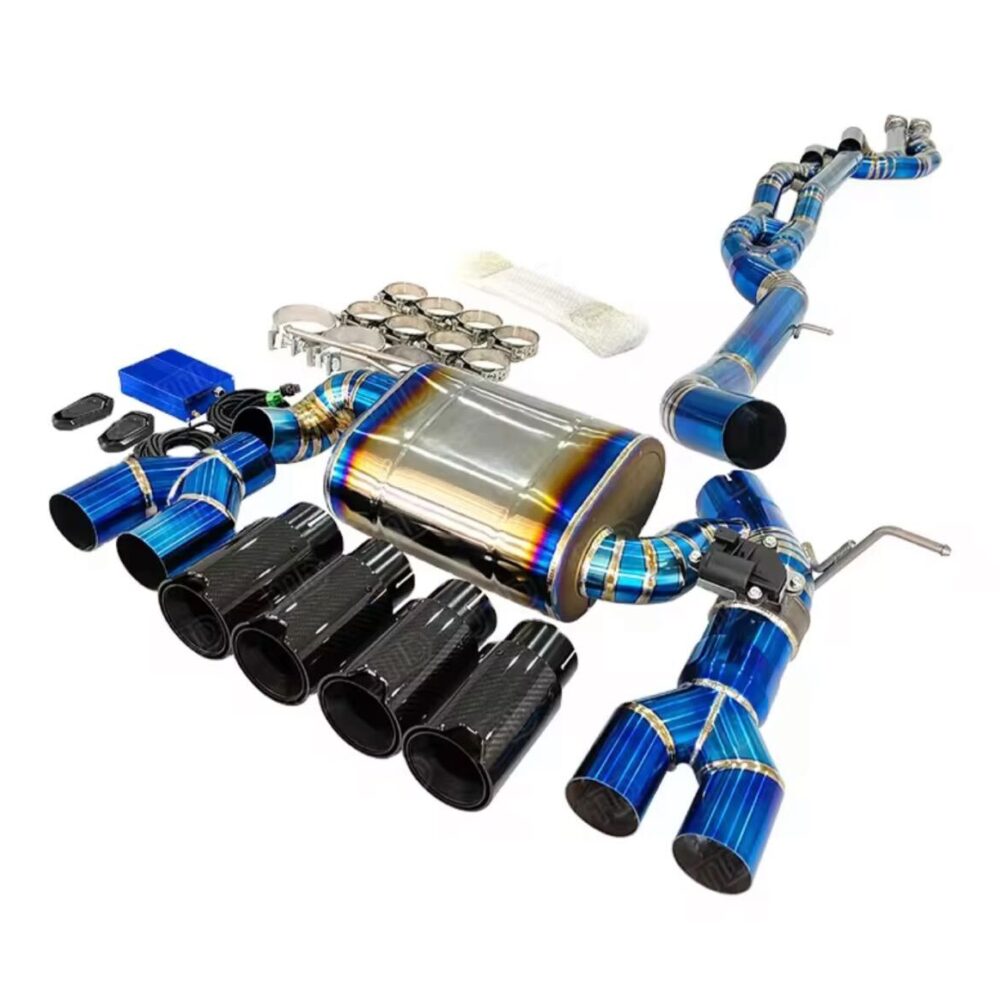 ★JTLD★ チタン F80 F82 M3 M4 可変バルブ マフラー パイプ 中間 バルブ BMW Mスポーツ F30 F31