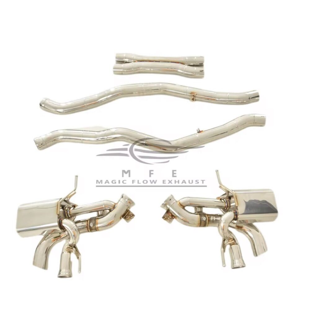 88699f0a31d42ef_1175_1200.jpg ★MFE★ フェラーリ 812 可変バルブ マフラー エキゾースト 中間 パイプ ミッド リアピース スーパーファスト