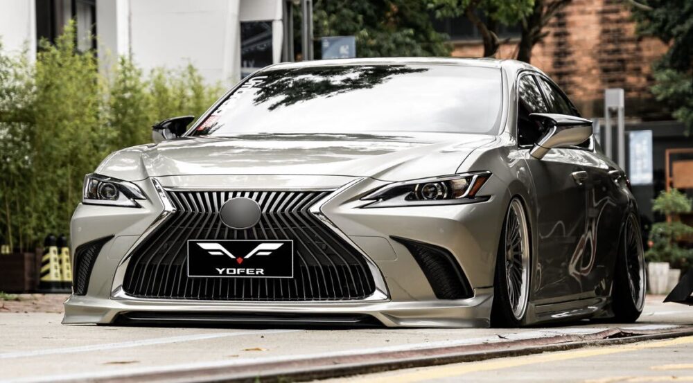 ★YOFER★ レクサス ES 10系 ボディキット ディフューザー バンパー マフラー リップ スポイラー グリル Fスポーツ TRD モデリスタ