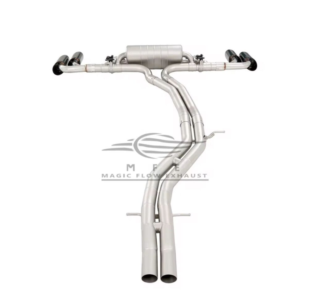 ★MFE★ ランボルギーニ ウルス 可変バルブ マフラー エキゾースト 中間 パイプ ミッド リアピース ダウンパイプ