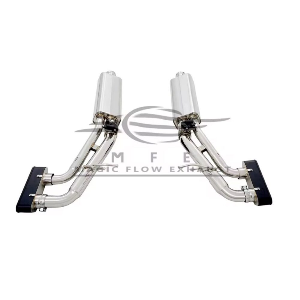 91699f0a33283be_1200_1182.jpg ★MFE★ W463A W464 G550 可変バルブ マフラー エキゾースト 中間 パイプ ディフューザー リアピース ダウンパイプ 可変マフラー ②