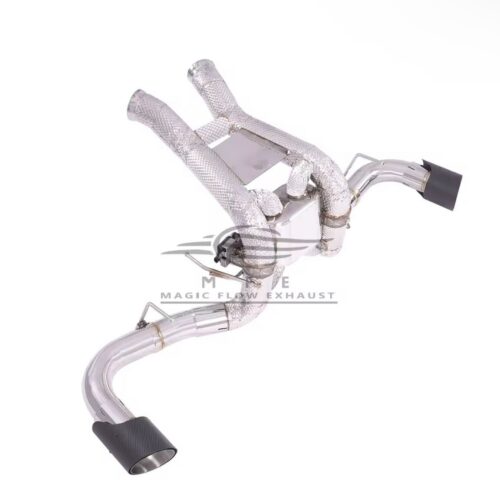 ★MFE★ マクラーレン 570S 可変バルブ マフラー エキゾースト 中間 パイプ ディフューザー リアピース 可変マフラー