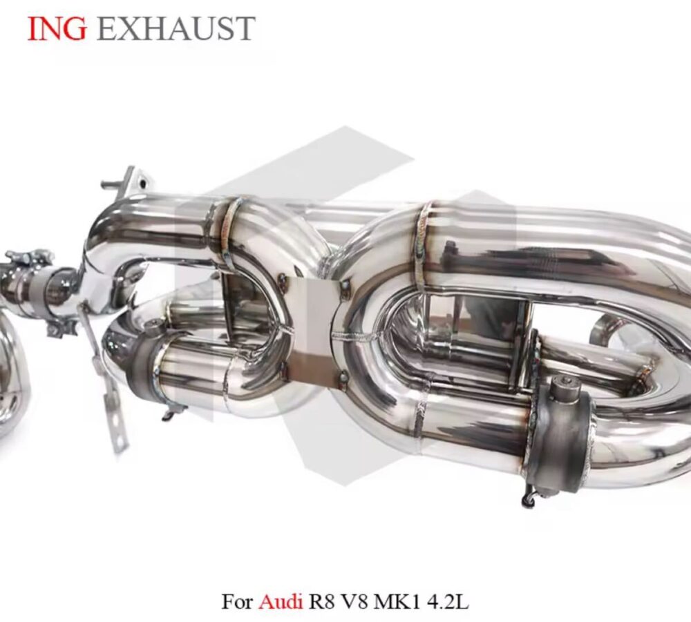 ★ING★ R8 V8 可変バルブ マフラー エキゾースト アウディ audi 4.2 可変マフラー