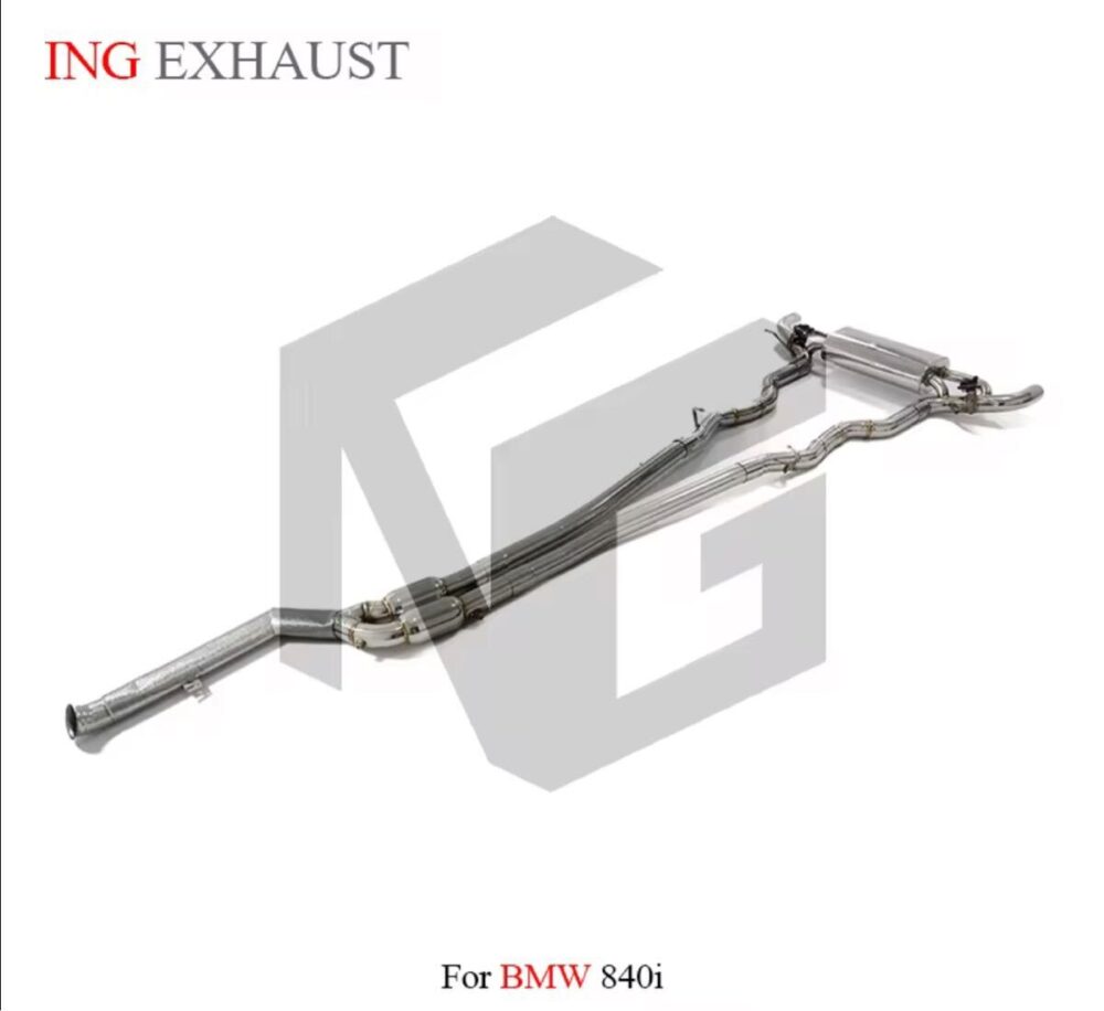 ★ING★ 840i G14 G15 G16 可変マフラー 可変バルブ マフラー エキゾースト BMW