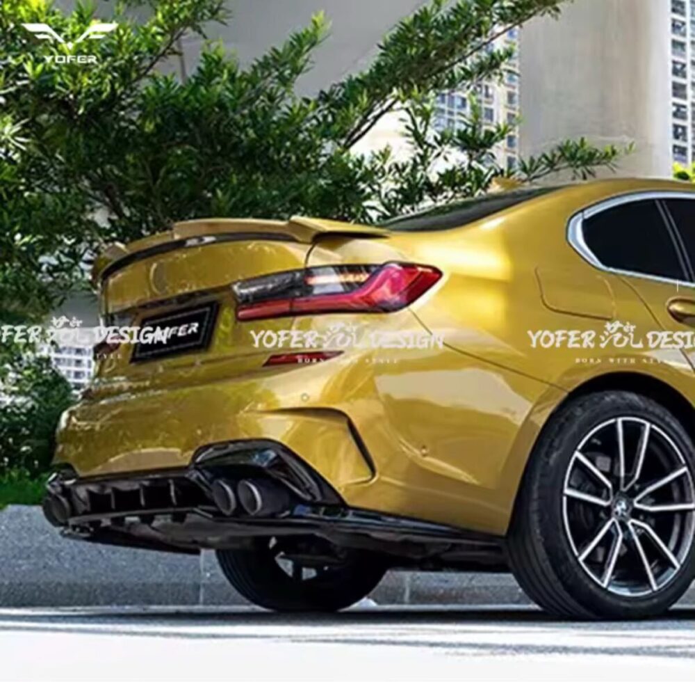 93699ebbaa69f2e_1200_1176.jpg ★YOFER★ BMW G20 21 3シリーズ ウイング スポイラー トランク ディフューザー バンパー マフラー リップ グリル 320i 320d m340i