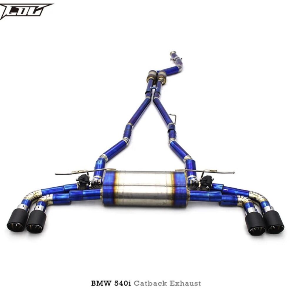 ★C.O.C★ BMW G30 G38 5シリーズ 可変 バルブ スーパースポーツ マフラー 中間 パイプ 530i 540i 523i チタン