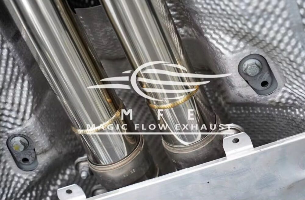 94699f0a4bb275c_1200_787.jpg ★MFE★ A6 A7 C8 S6 S7 ルック 可変バルブ マフラー エキゾースト 中間 パイプ ディフューザー リアピース ダウンパイプ 可変マフラー