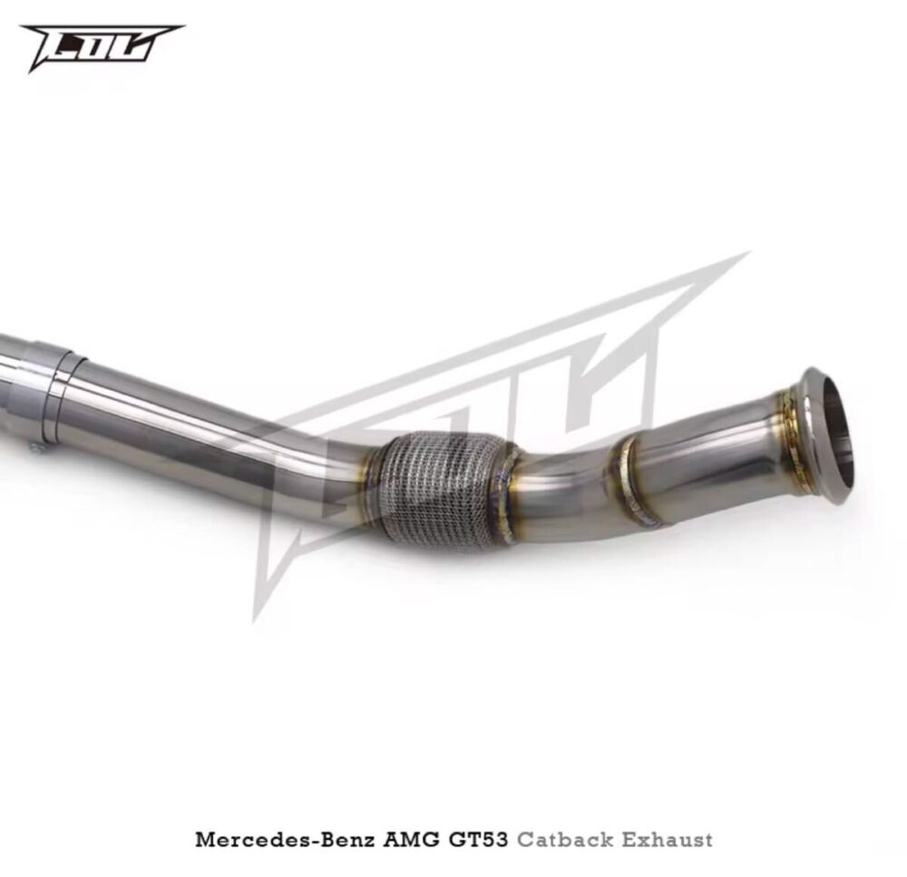 ★C.O.C★ チタン X290 GT53 可変バルブ スーパースポーツ マフラー AMG 4ドアクーペ メルセデス ベンツ