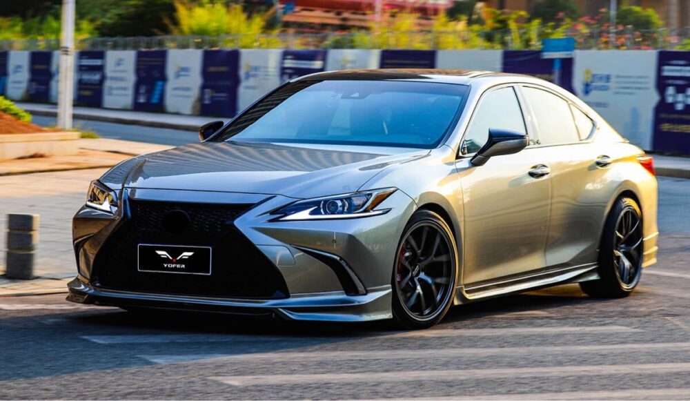 ★YOFER★ レクサス ES 10系 ボディキット ディフューザー バンパー マフラー リップ スポイラー グリル TRD モデリスタ ②