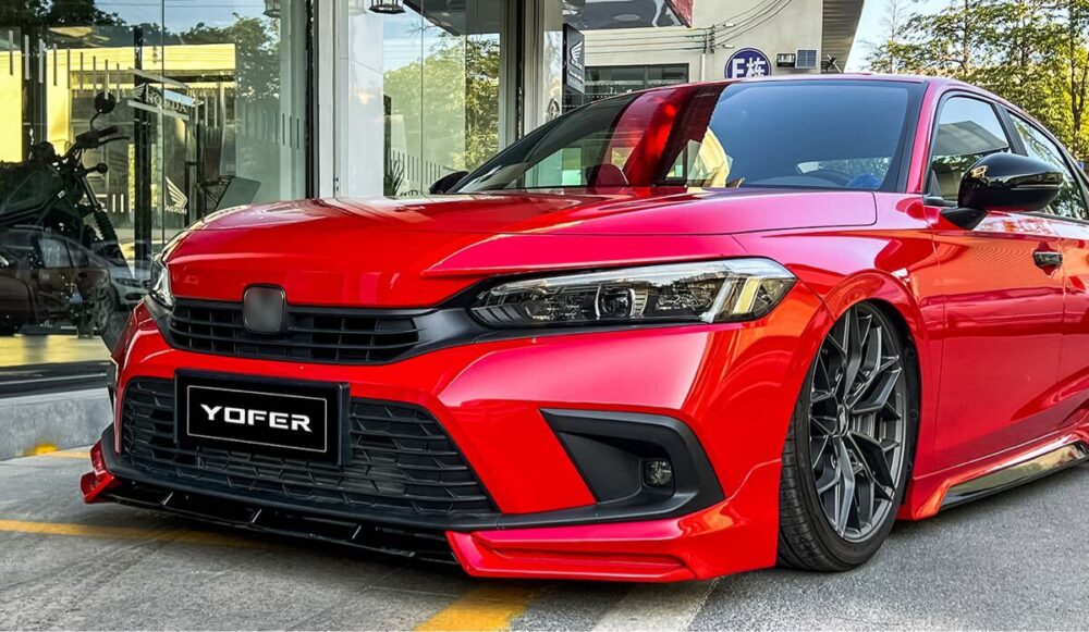 ★YOFER★ ホンダ シビック FL ボディキット ディフューザー バンパー マフラー リップ スポイラー グリル accord honda FL1 FL4 ④