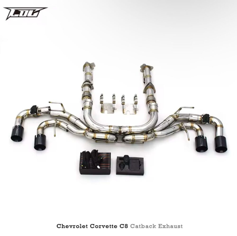 ★C.O.C★ コルベット C8 可変バルブ スーパースポーツ マフラー corvette シボレー リモコン