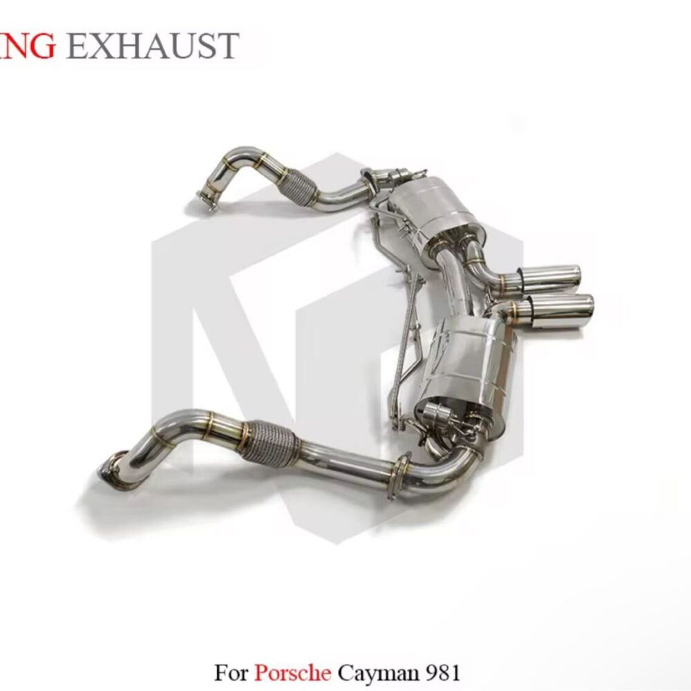 ★ING★ 981 ケイマン ボクスター 可変バルブ マフラー エキゾースト ポルシェ PORSCHE S 2.7 3.4 後期