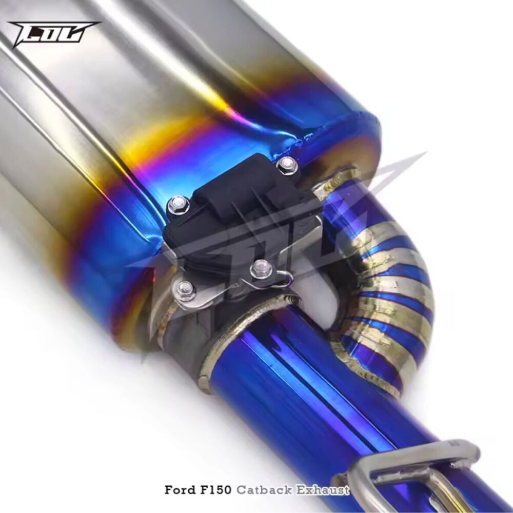 ★C.O.C★ チタン F-150 可変バルブ フォード ハイパフォーマンスエキゾースト マフラー パイプ 中間 F150 FORD ラプター