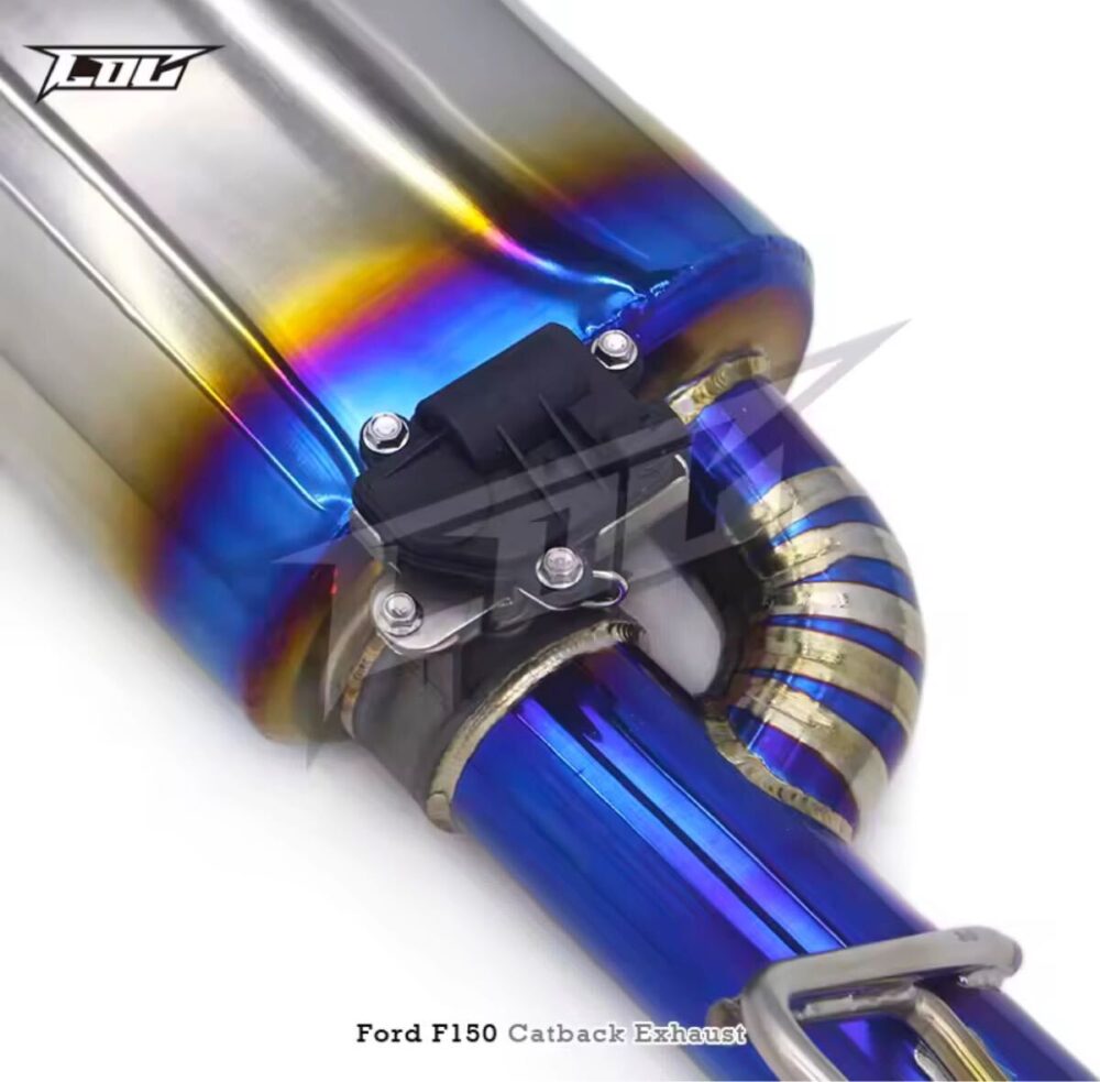 ★C.O.C★ チタン F-150 可変バルブ フォード ハイパフォーマンスエキゾースト マフラー パイプ 中間 F150 FORD ラプター