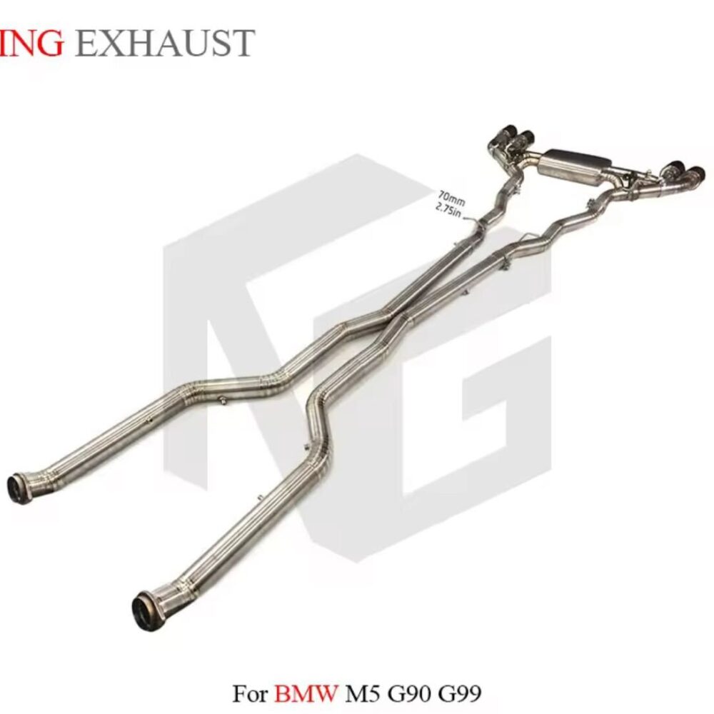 ★ING★ BMW M5 G90 G99 可変バルブ マフラー エキゾースト BMW 可変マフラー ミッドパイプ ツーリング
