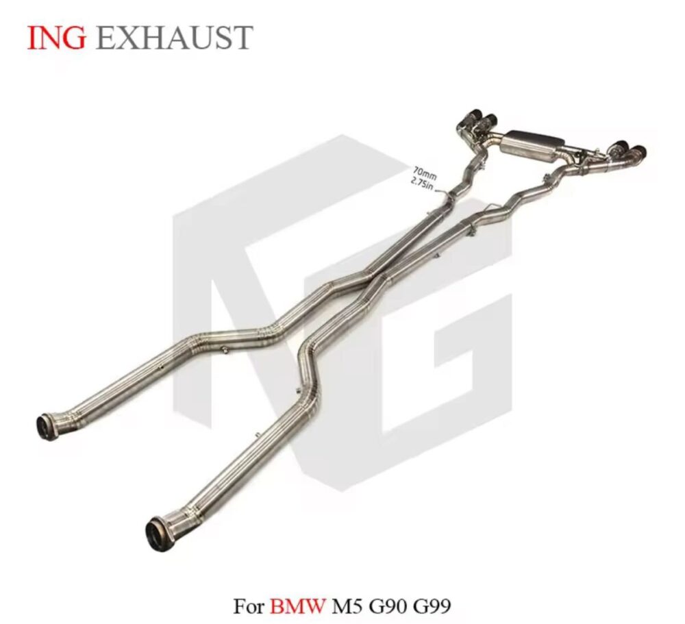 ★ING★ BMW M5 G90 G99 可変バルブ マフラー エキゾースト BMW 可変マフラー ミッドパイプ ツーリング