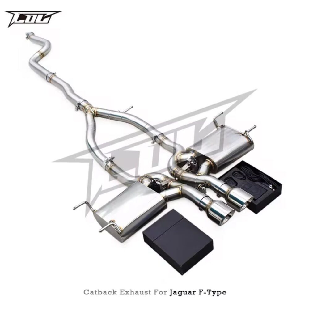 ★C.O.C★ Fタイプ 2.0 可変バルブ ハイパフォーマンスエキゾースト マフラー パイプ 中間 f-type 2.0 R P300 ジャガー jaguar リアピース