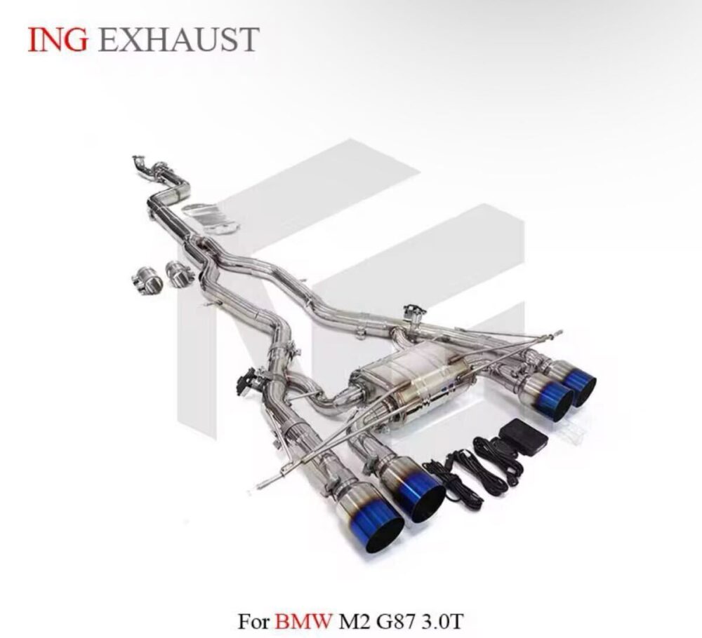 99699db18c22cd2_1200_1092-1.jpg ★ING★ G87 M2 可変バルブ マフラー エキゾースト ダウンパイプ ステンレス BMW 中間 BMW