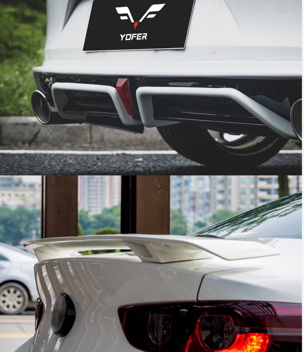 ★YOFER★ マツダ マツダ3 BP系 セダン ボディキット ディフューザー バンパー マフラー リップ スポイラー グリル mazda3