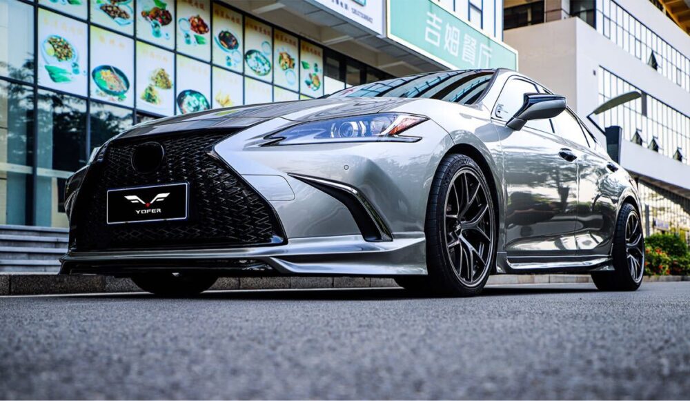 ★YOFER★ レクサス ES 10系 ボディキット ディフューザー バンパー マフラー リップ スポイラー グリル TRD モデリスタ ②