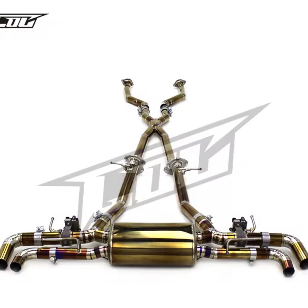 ★COC★ チタン LC500 LC500h 可変バルブ マフラー エキゾースト 中間 リアピース コンバーチブル gwz100 urz100 レクサス LC