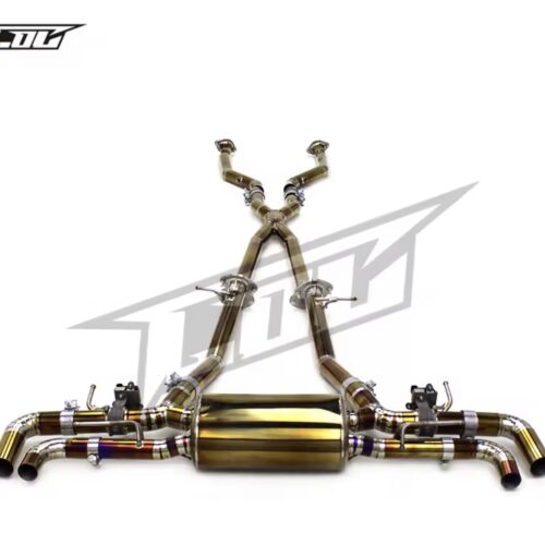 ★COC★ チタン LC500 LC500h 可変バルブ マフラー エキゾースト 中間 リアピース コンバーチブル gwz100 urz100 レクサス LC