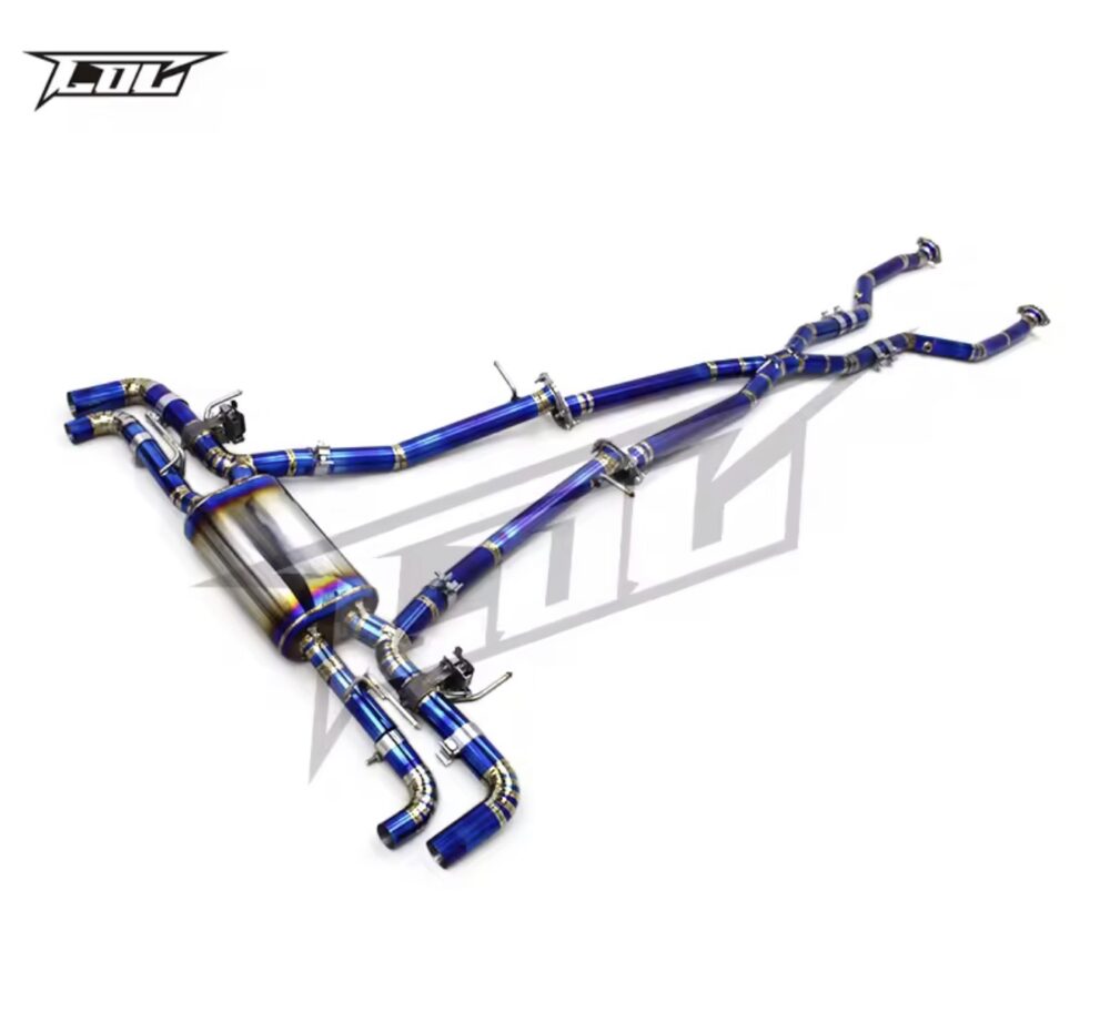 ★COC★ チタン LC500 LC500h 可変バルブ マフラー エキゾースト 中間 リアピース コンバーチブル gwz100 urz100 レクサス LC